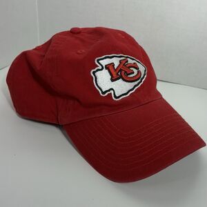 Kansas City Chiefs NFL Adjustable Hat Red Embroidered Logo OTS OSFA Cap